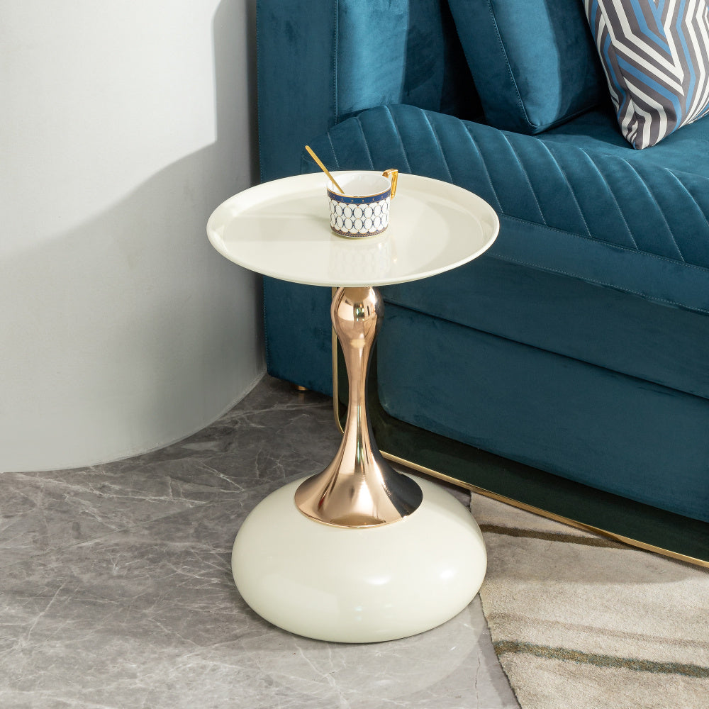 small round side table for small space, Cocktail Table,, Living Room Small Coffee Table, white end table