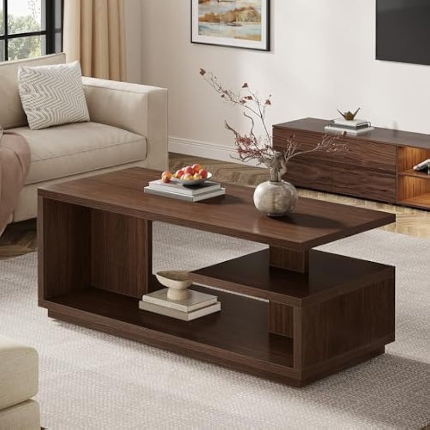 Mid-Century Modern Extra Long Coffee Table - 47.24\
