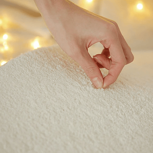 1pc, Romantic Cream Style Small Wave Cartoon Flower Bedroom Rug 10mm Thick Plush Soft Carpet Room Living Room Home Rug
