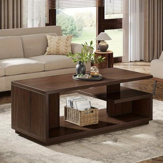 Mid-Century Modern Extra Long Coffee Table - 47.24\