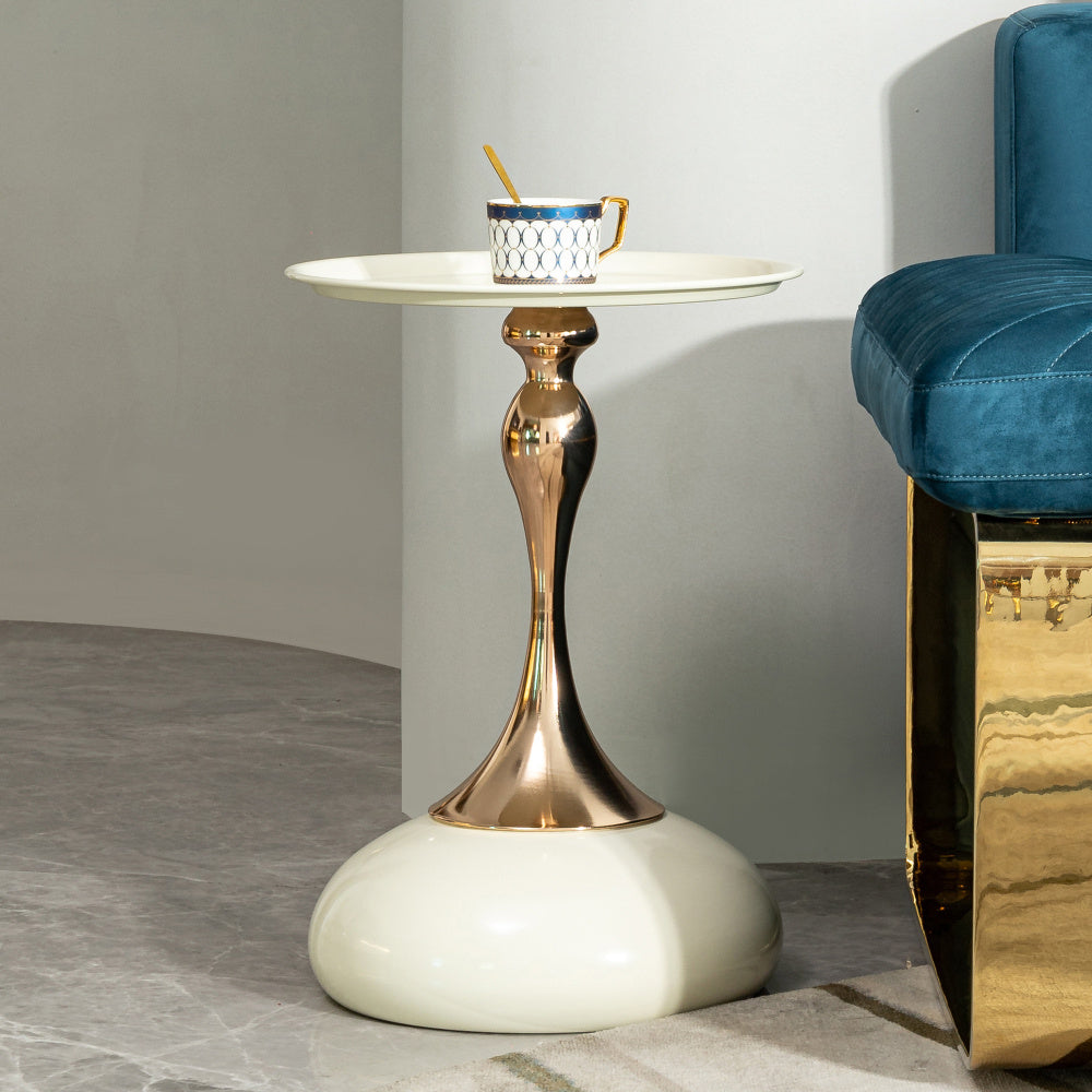 small round side table for small space, Cocktail Table,, Living Room Small Coffee Table, white end table