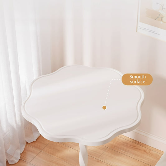 1pc Modern Freestanding Living Room Side Table, Stylish Small Round Coffee Table